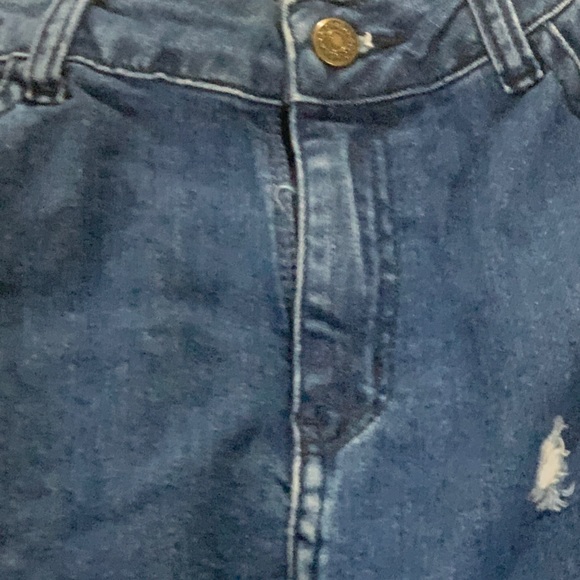 Anthropologie Gardener’s Denim Embellished Skirt Cecilia Prada P/S - Picture 5 of 14